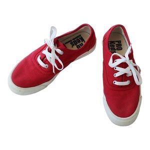 Pro Keds Red Canvas. Size 5.5 Women